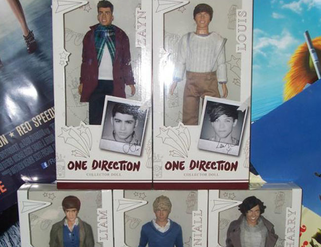 Los nuevos muñecos de One Direction