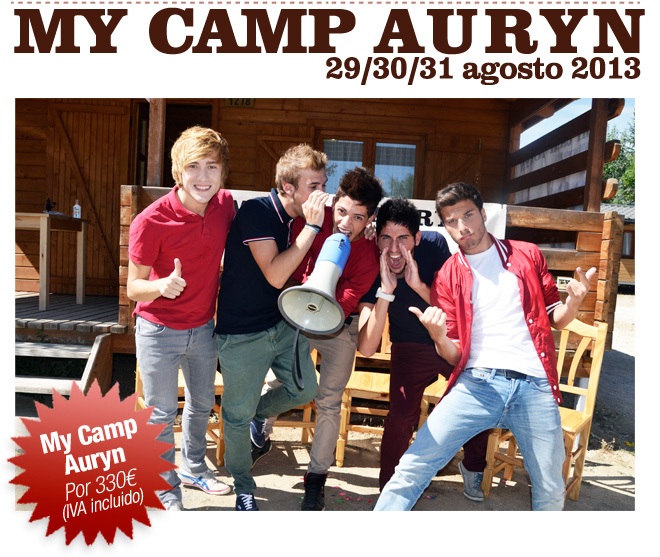 My Camp Auryn 2013: informacion, fechas y precios