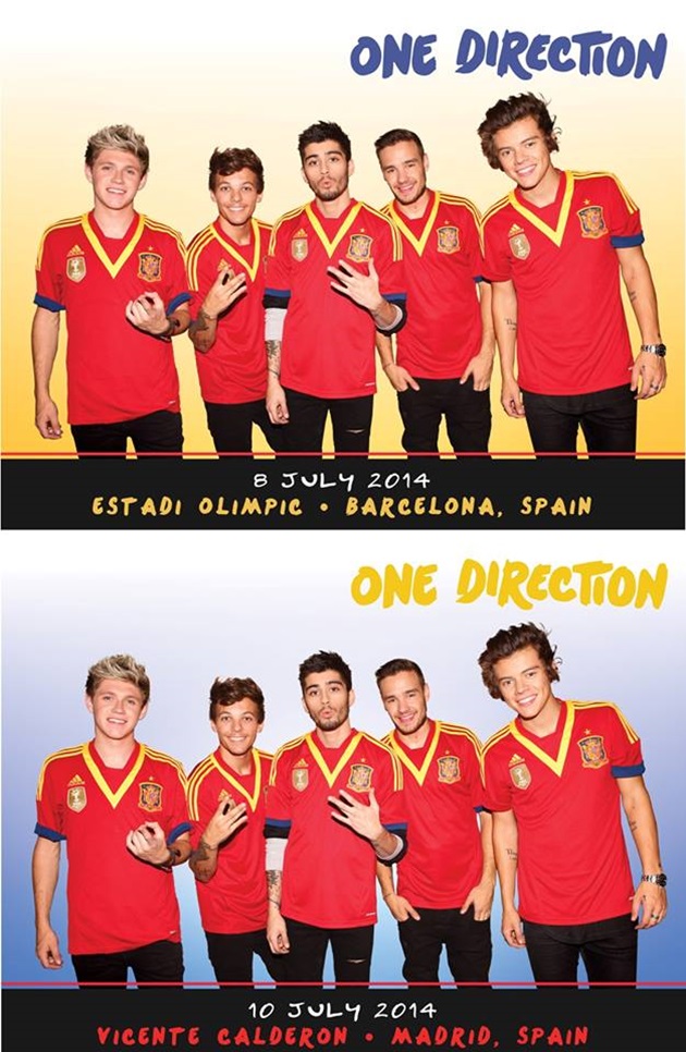 ¡Compra los tickets para el concierto de One Direction en España en 2014 en el Where We Are Tour!