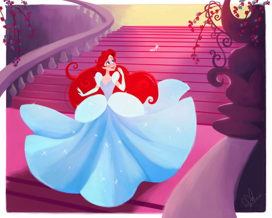 ¿Qué pasaría si las princesas de Disney cambiasen sus vestuarios?