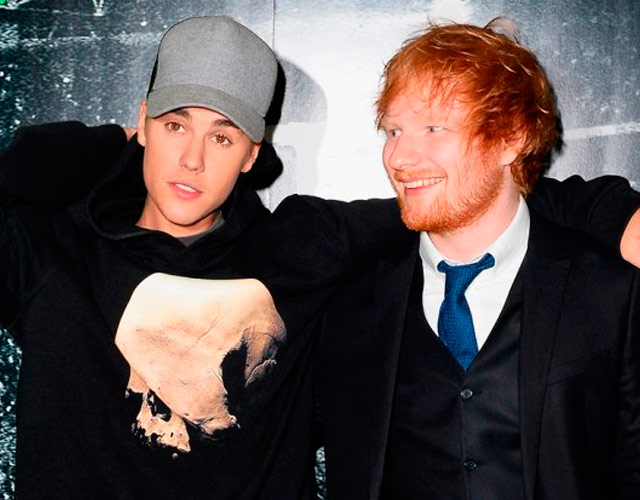 Ed Sheeran pegó a Justin Bieber borracho