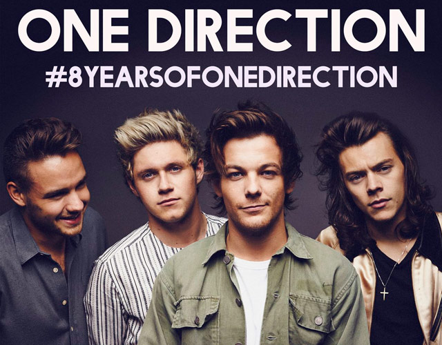One Direction celebran sus 8 años con una playlist