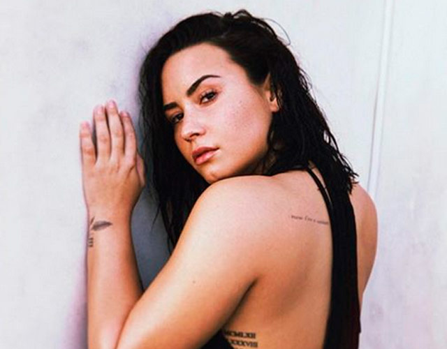 El sensual posado de Demi Lovato para celebrar el 4 de julio