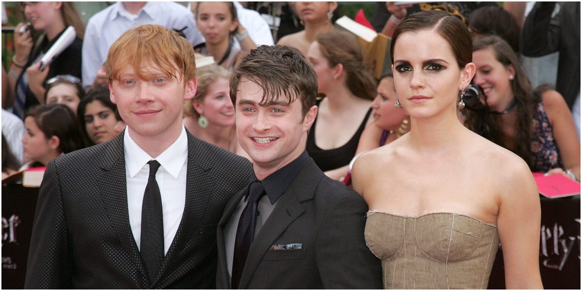 Rupert Grint dice que la fama es la única cosa de la que él, Emma Watson, y Daniel Radcliffe nunca hablan juntos