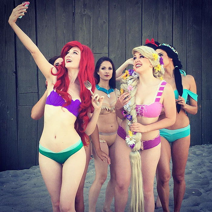 Bikinis inspirados en princesas Disney