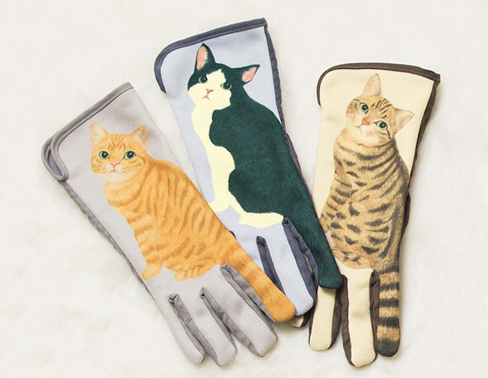 Guantes de gato para móviles