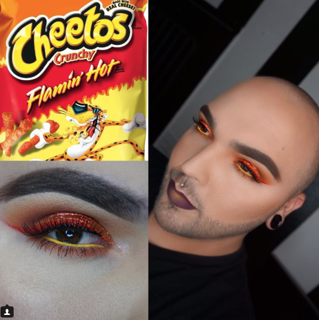 Maquillaje inspirado en chucherías 