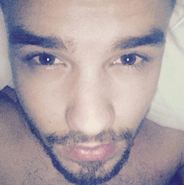 Liam Payne desnudo en Instagram