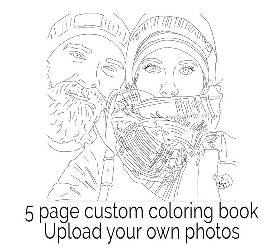Libros de colorear con tus fotos de Instagram