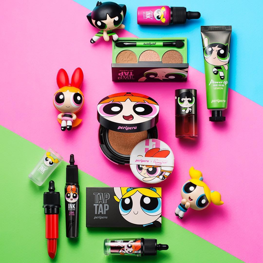 Línea de maquillaje inspirada en Las Supernenas
