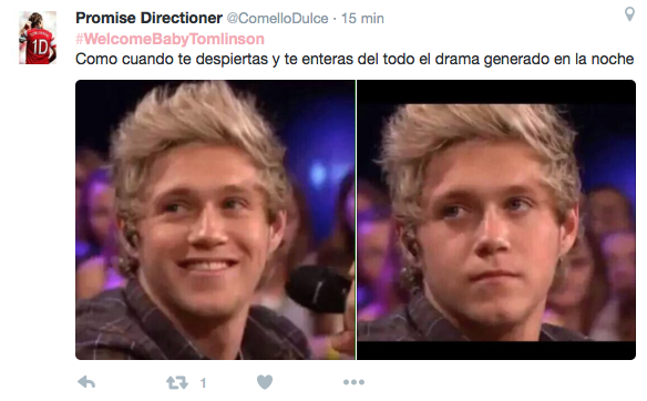 Reacciones a la noticia Louis Tomlinson padre