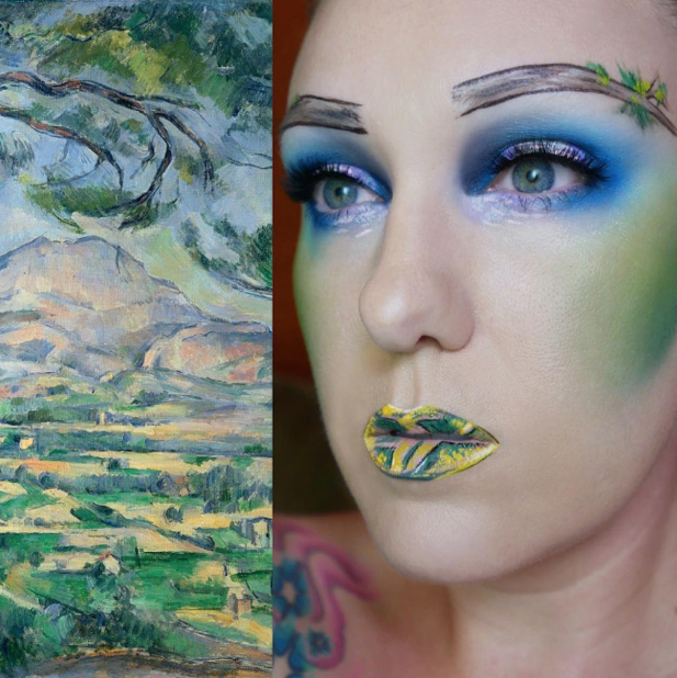 Maquillaje inspirado en cuadros famosos