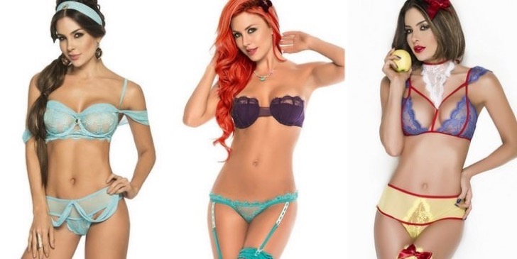 Ropa interior princesas Disney