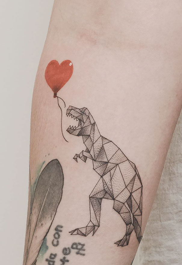Tatuajes geométricos de Jasper Andrés 