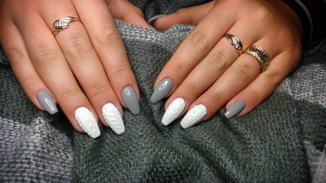 Uñas con textura 