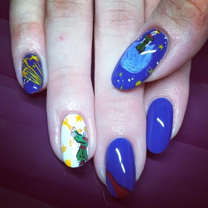 Uñas inspiradas en obras de arte, de Tijana Lelovic