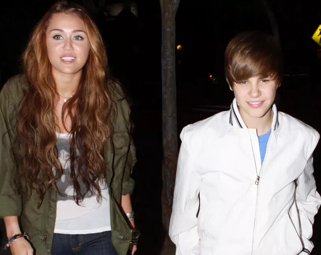 Miley Cyrus y Justin Bieber