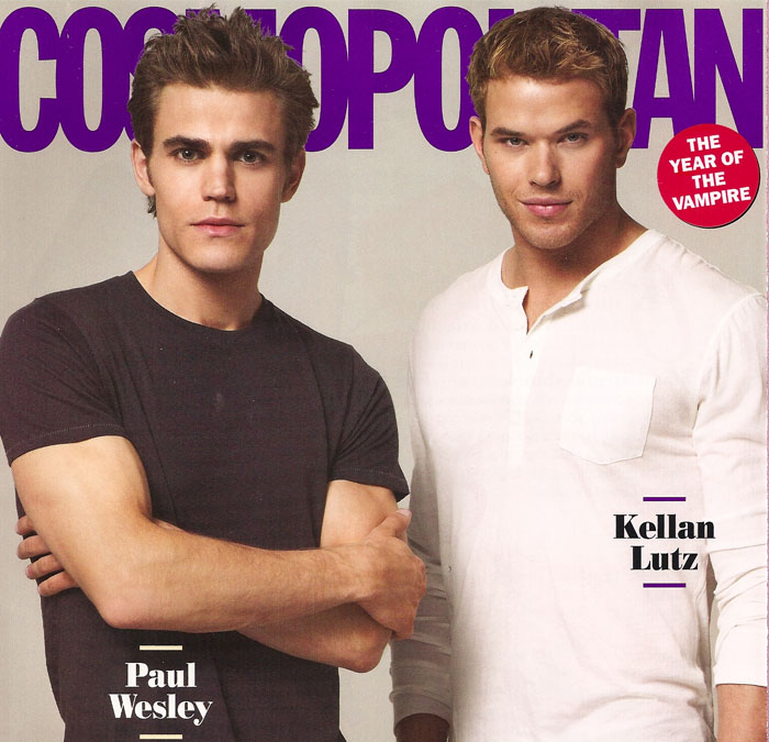 Kellan Lutz protagoniza la portada de Cosmopolitan