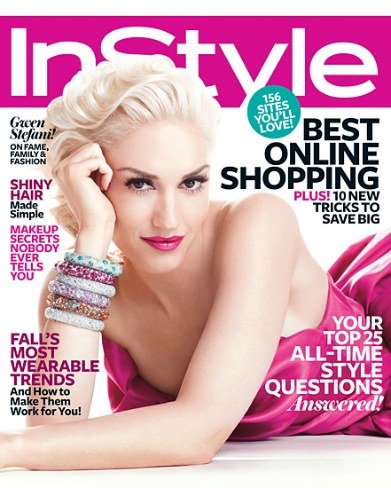 Gwen Stefani, la chica de rosa en portada