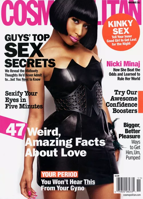 Nicki Minaj: Portada Revista Cosmopolitan