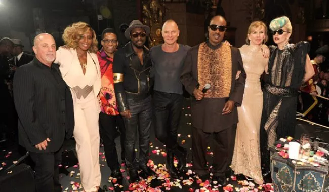 Lady Gaga, toda una diva entre monstruos en el cumple de Sting Lady Gaga, toda una diva entre monstruos en el cumple de Sting
