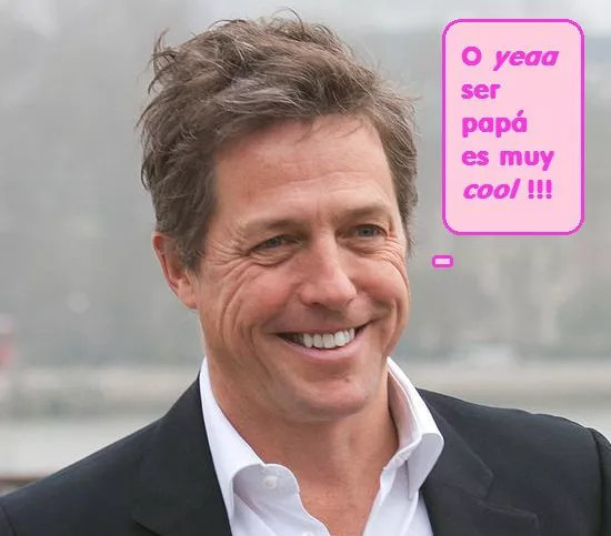 Hugh Grant un papá de película Hugh Grant un papá de película