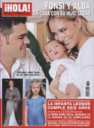 Fonsi Nieto y Alba Carrillo nos enseñan a su criatura, ¡Alegría! Fonsi Nieto y Alba Carrillo nos enseñan a su criatura, ¡Alegría!
