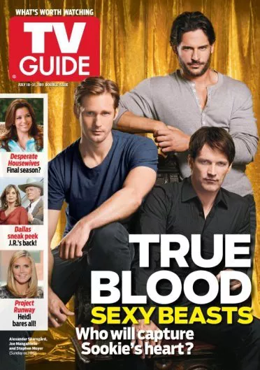Los tres chulazos de True Blood compartiendo portada... ¿hay sitio para mí?
