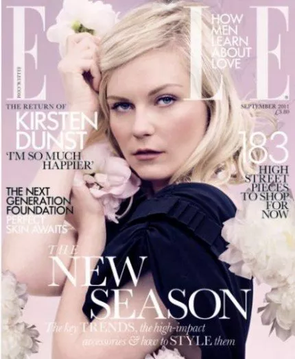 ¿Se puede ser más ñoña y lánguida que Kirsten Dunst en la portada de Elle UK? ¿Se puede ser más ñoña y lánguida que Kirsten Dunst en la portada de Elle UK?