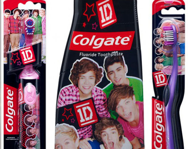 Colgate quiere que te laves los dientes con One Direction Colgate quiere que te laves los dientes con One Direction