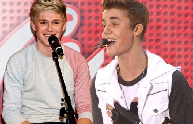 Niall Horan de One Direction se pelea con un Justin Bieber celoso por Selena Gómez