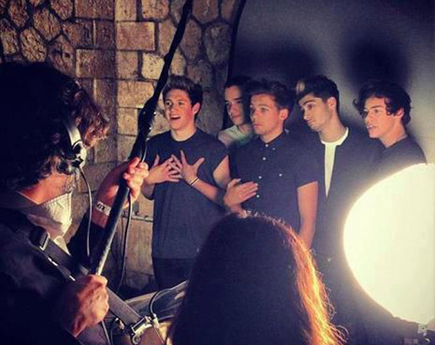 One Direction graban el videoclip de su single 'Little Things' One Direction graban el videoclip de su single 'Little Things'