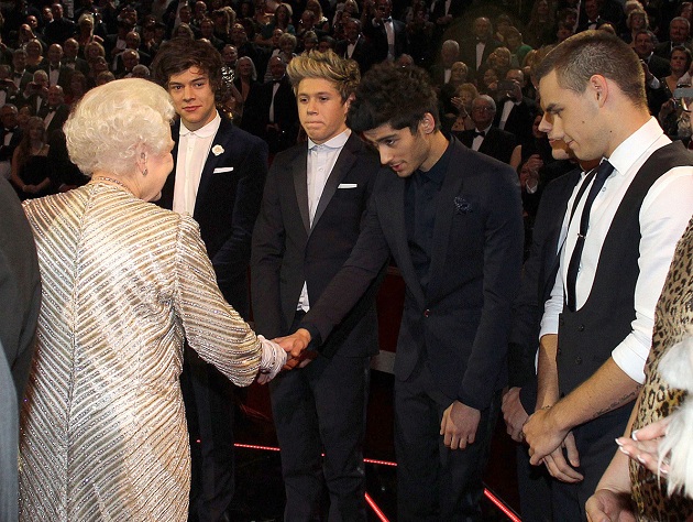 One Direction, entre la realeza y con su propia tienda en NY One Direction, entre la realeza y con su propia tienda en NY