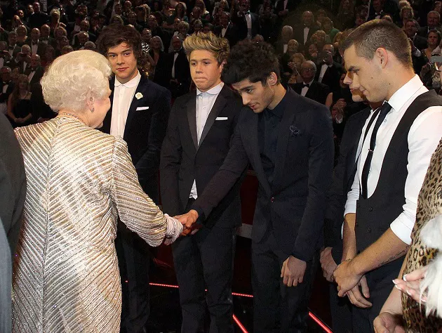 one direction reina inglaterra