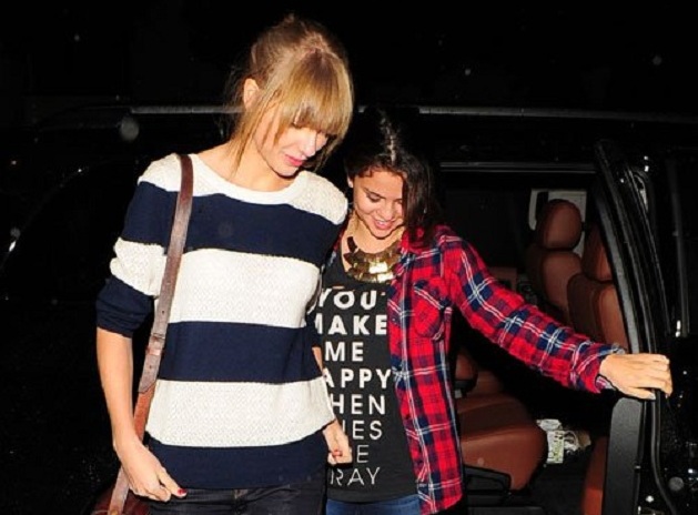 Selena Gómez, Taylor Swift y Miley Cyrus graban una canción juntas Selena Gómez, Taylor Swift y Miley Cyrus graban una canción juntas
