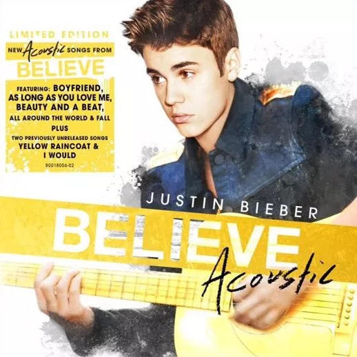 Justin Bieber Believe Acoustic el tracklist definitivo