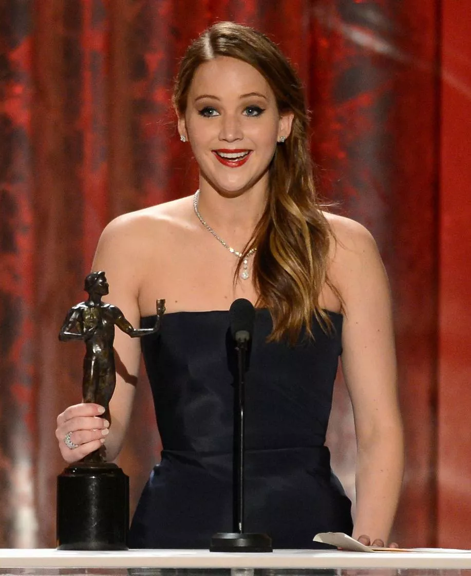 Jennifer Lawrence mejor actriz SAG 2013
