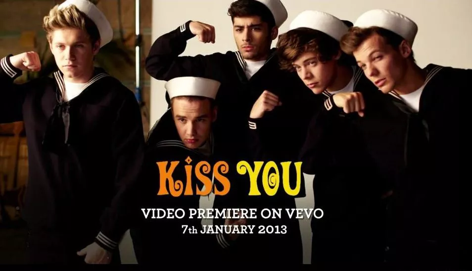 One Direction Kiss You la cuenta atrás