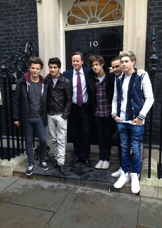 one direction presidente de inglaterra