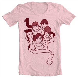 Las camisetas de One Direction más vendidas en Clasf Las camisetas de One Direction más vendidas en Clasf
