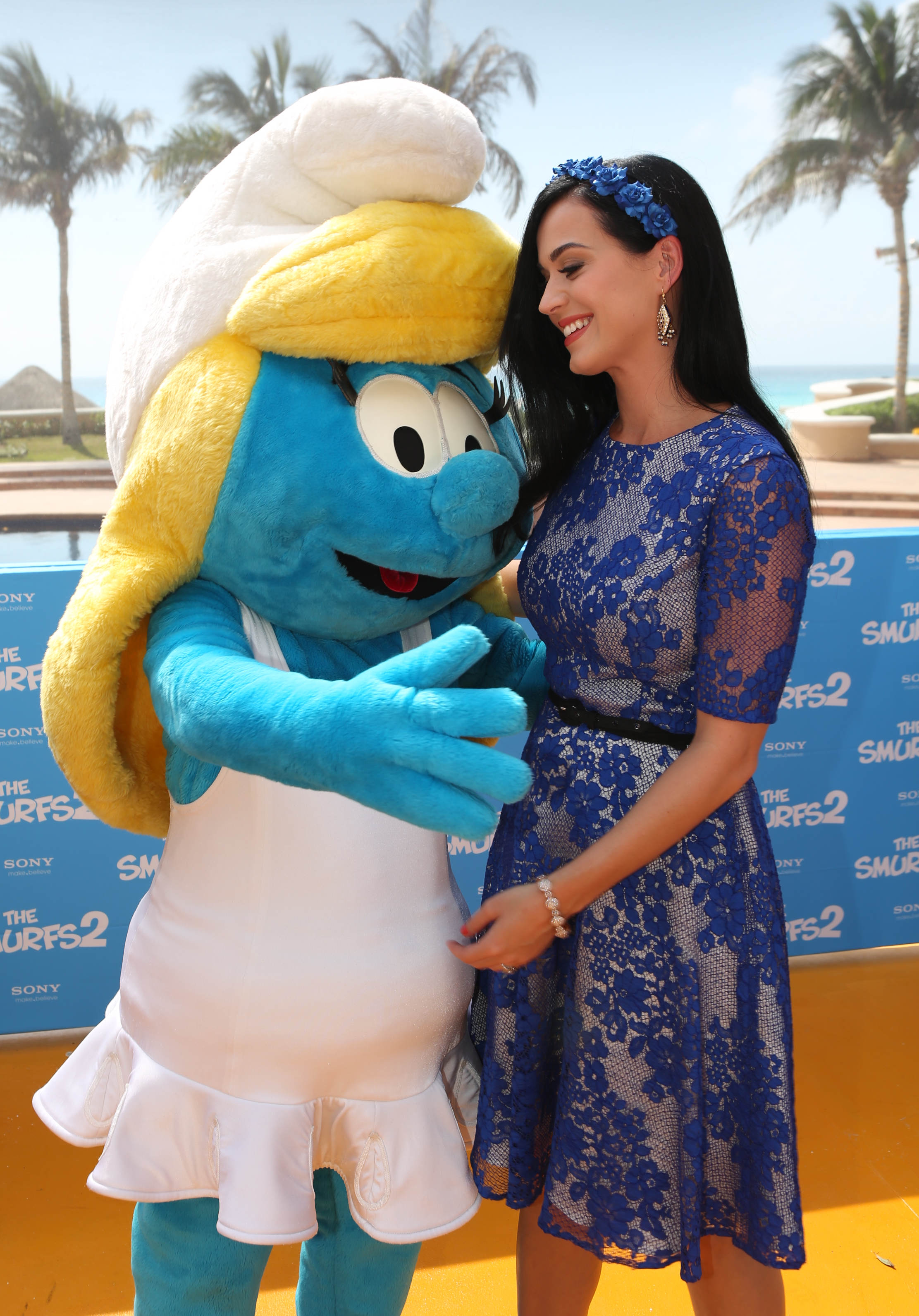 Katy Perry ha presentado "Los Pitufos 2" Katy Perry ha presentado "Los Pitufos 2"