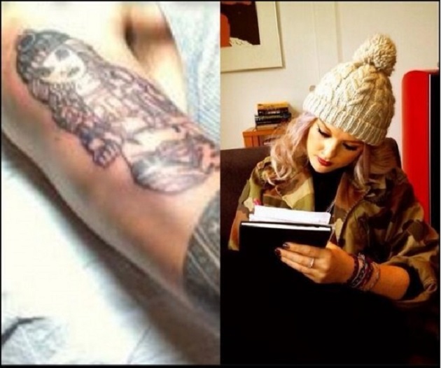 Nuevo tatuaje de Zayn Malik, se tatúa la cara de su novia Nuevo tatuaje de Zayn Malik, se tatúa la cara de su novia