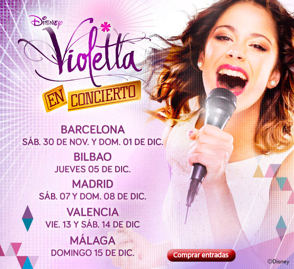Violetta anuncia fechas para su gira por España (ENTRADAS YA A LA VENTA)