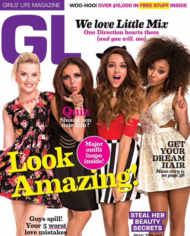 Little Mix en la portada de la revista 'Girl's life'