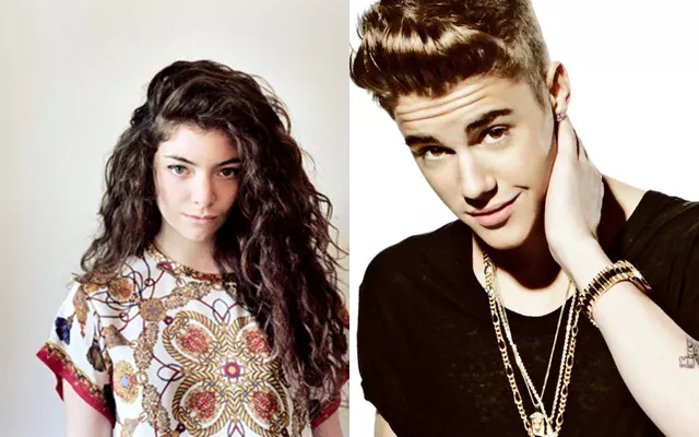 justin bieber y lorde