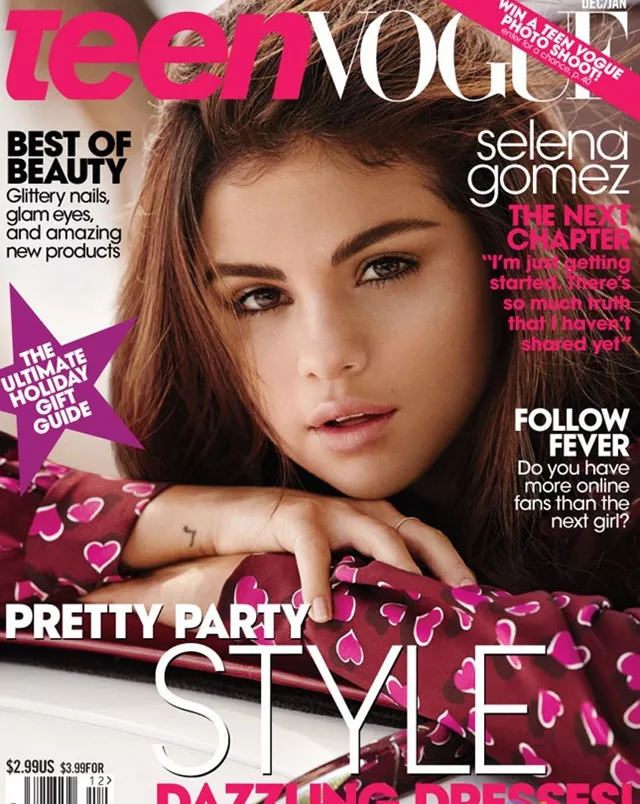 selena gomez teen vogue