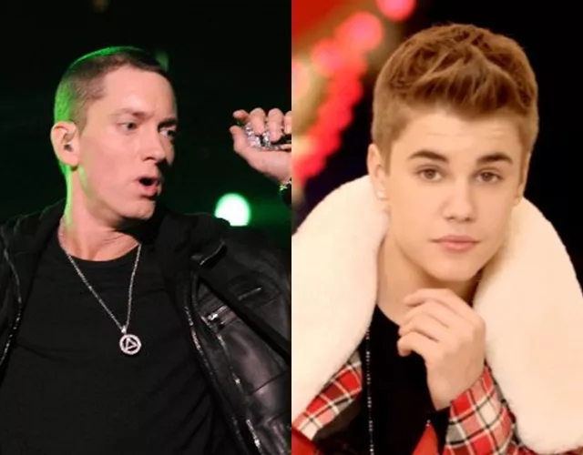 justin bieber y eminem