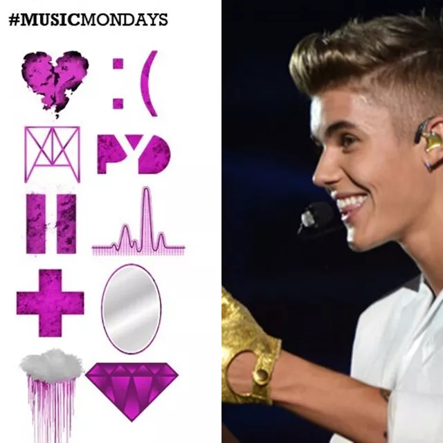 justin bieber music mondays