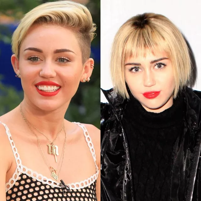 miley cyrus new hair