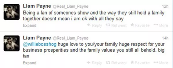 liam payne tweet